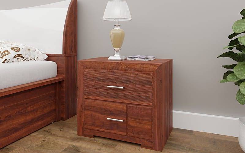 Royaloak Mourya Wooden Bed Side Table