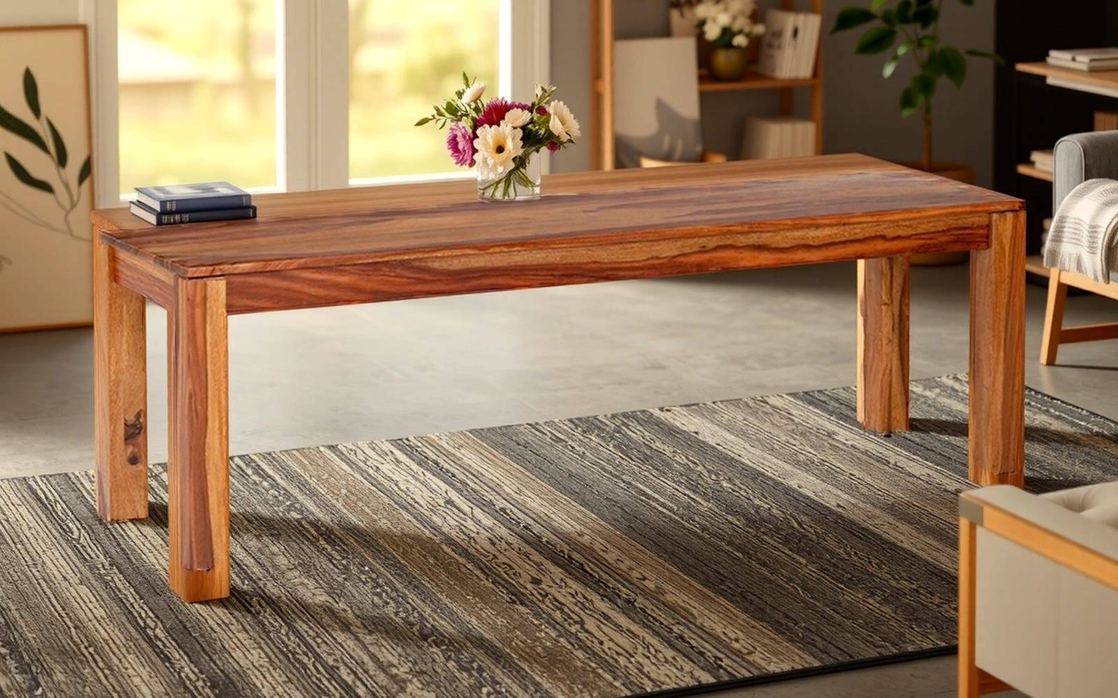 Royaloak Terence Wooden Dining Bench