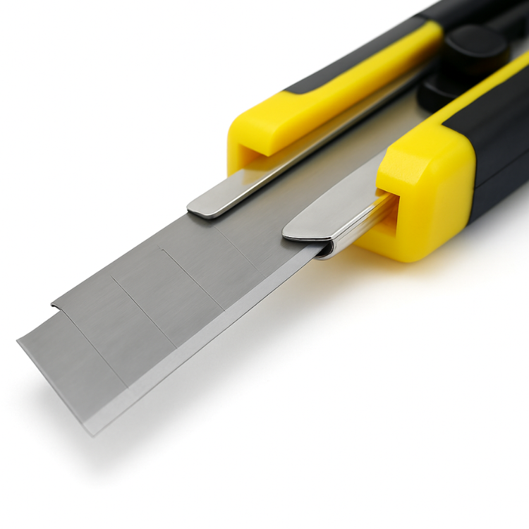 Heavy-Duty Retractable Utility Knife – Snap-Off Blade Cutter for Office, Craft & Industrial Use Buy @ ₹129