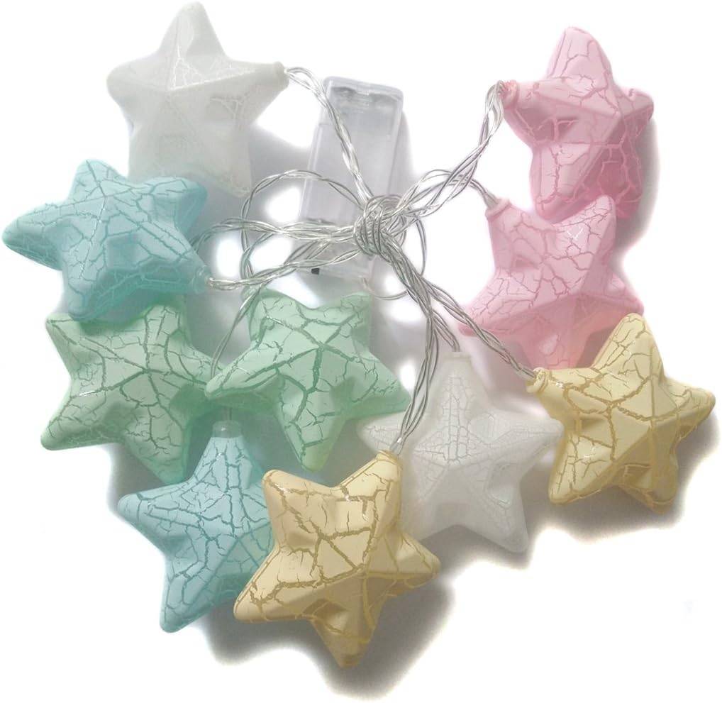 5.2 ft Star-Shaped Romantic Night Light with 10 LEDs Buy @ ₹249