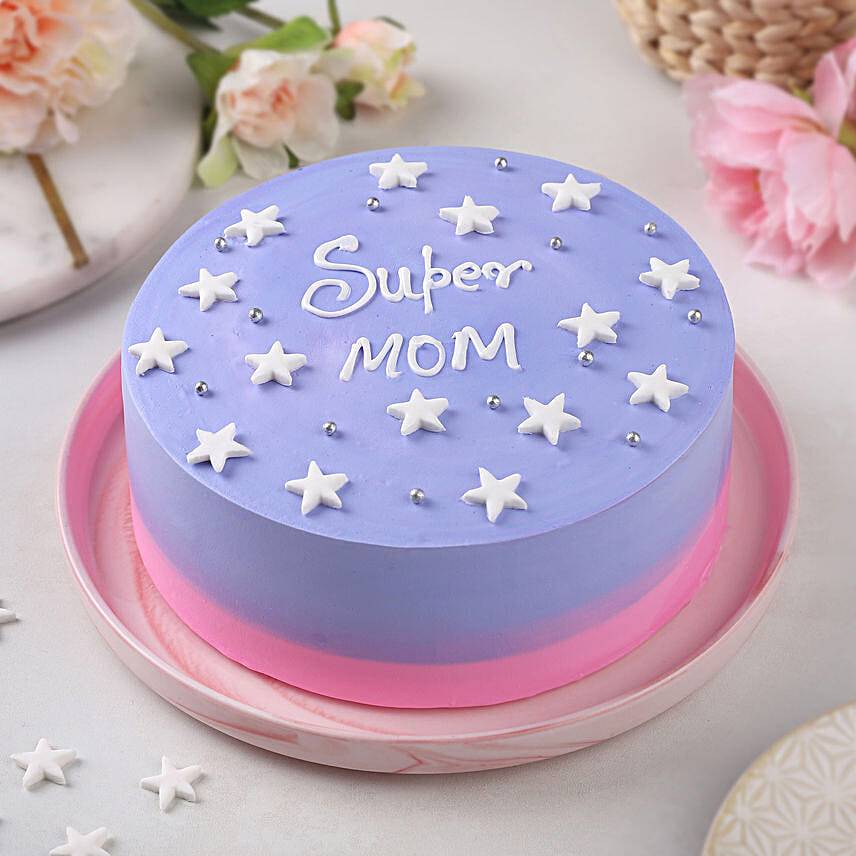 Starry Night Super Mom Cake