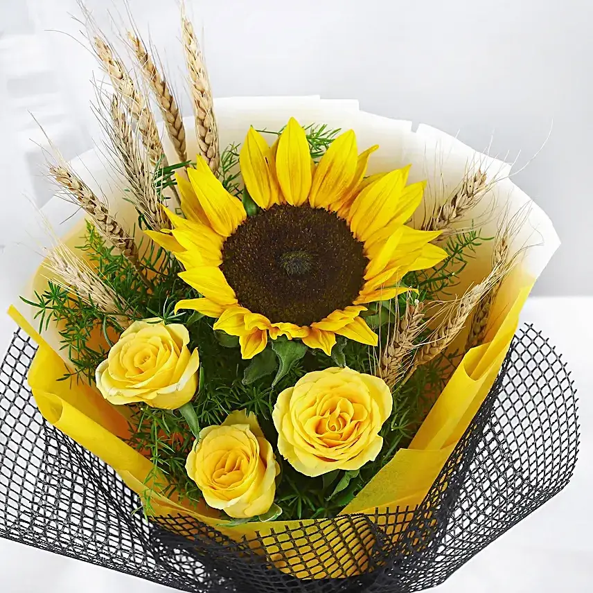 Sunflower Glow Bouquet
