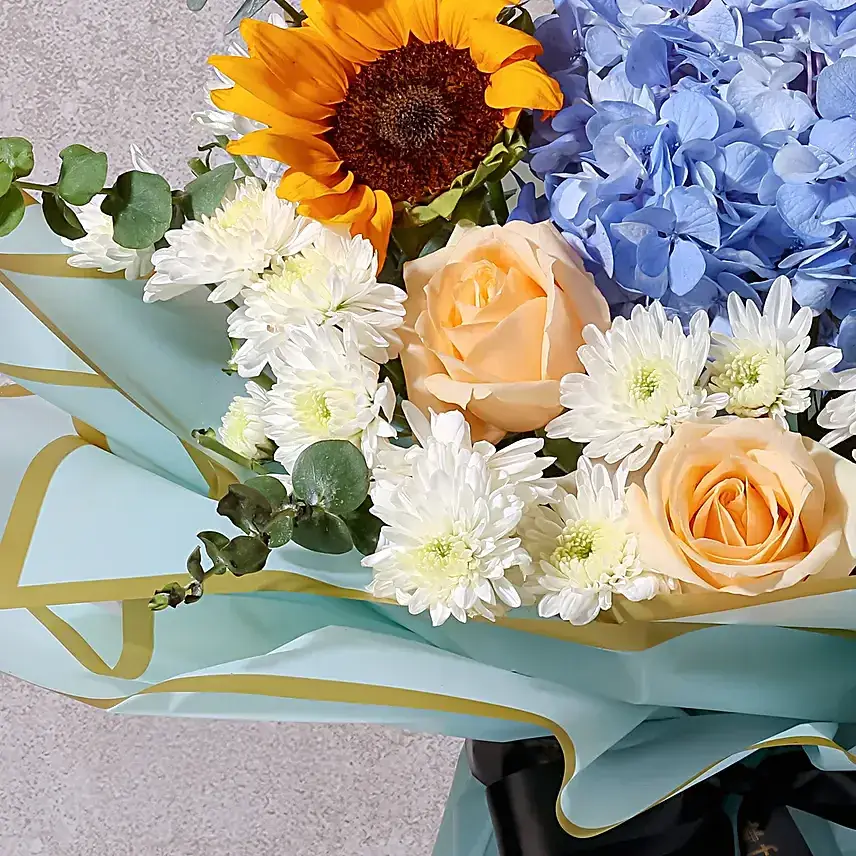 First Bloom Celebration Bouquet