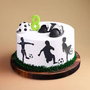 Super Kick Football Cake