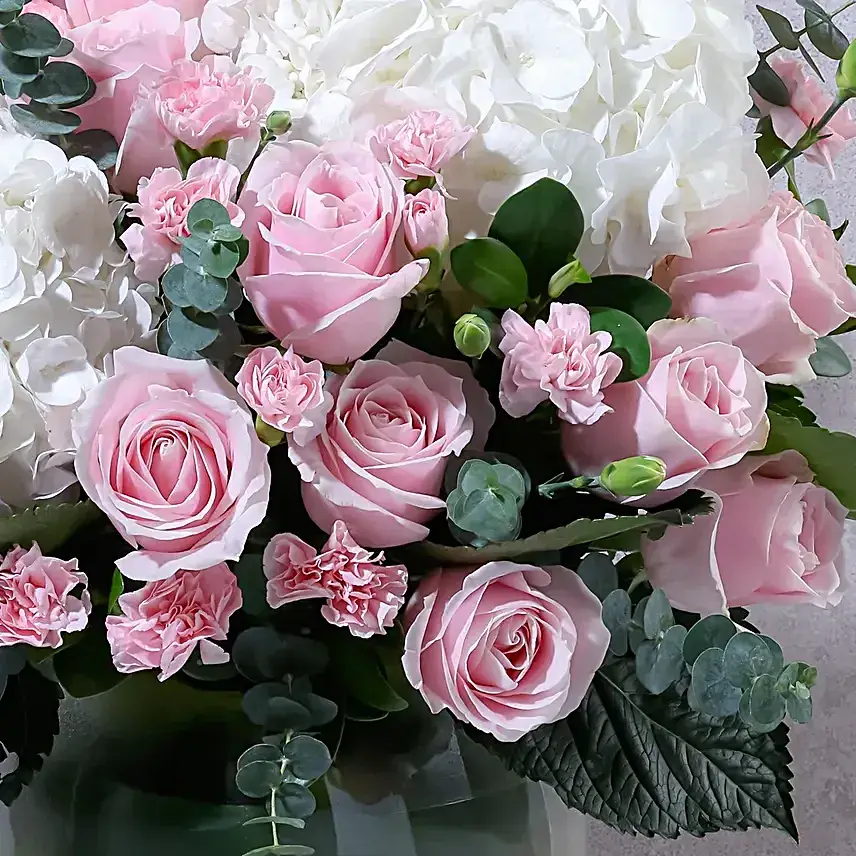 Sweet Hydrangea N Floral Arrangement