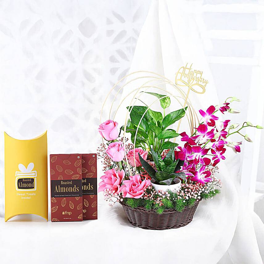 Sweet Leafy Anniversary Surprise Gift