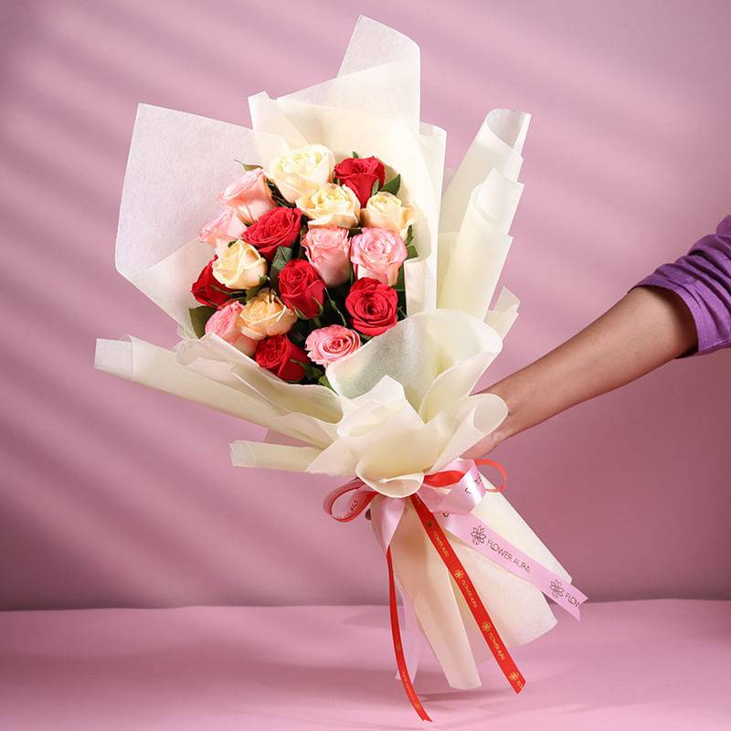 Sweet Promises In Blushing Roses