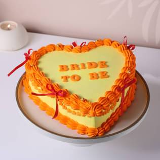 Sweetheart Bride To Be Cake