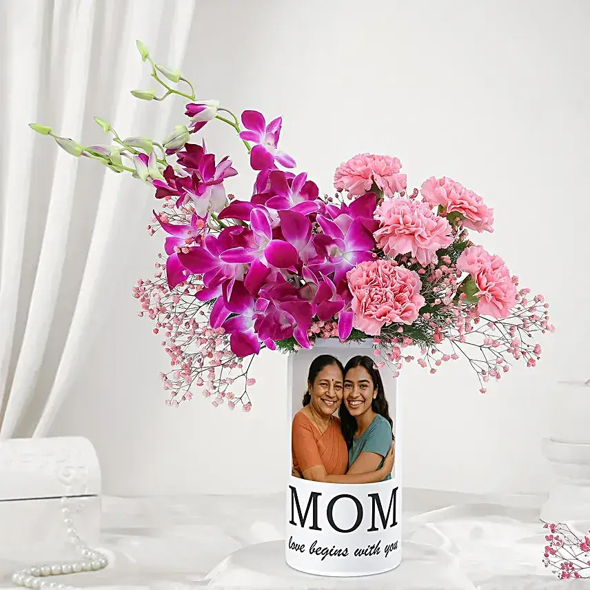 The Blooming Orchids Embrace