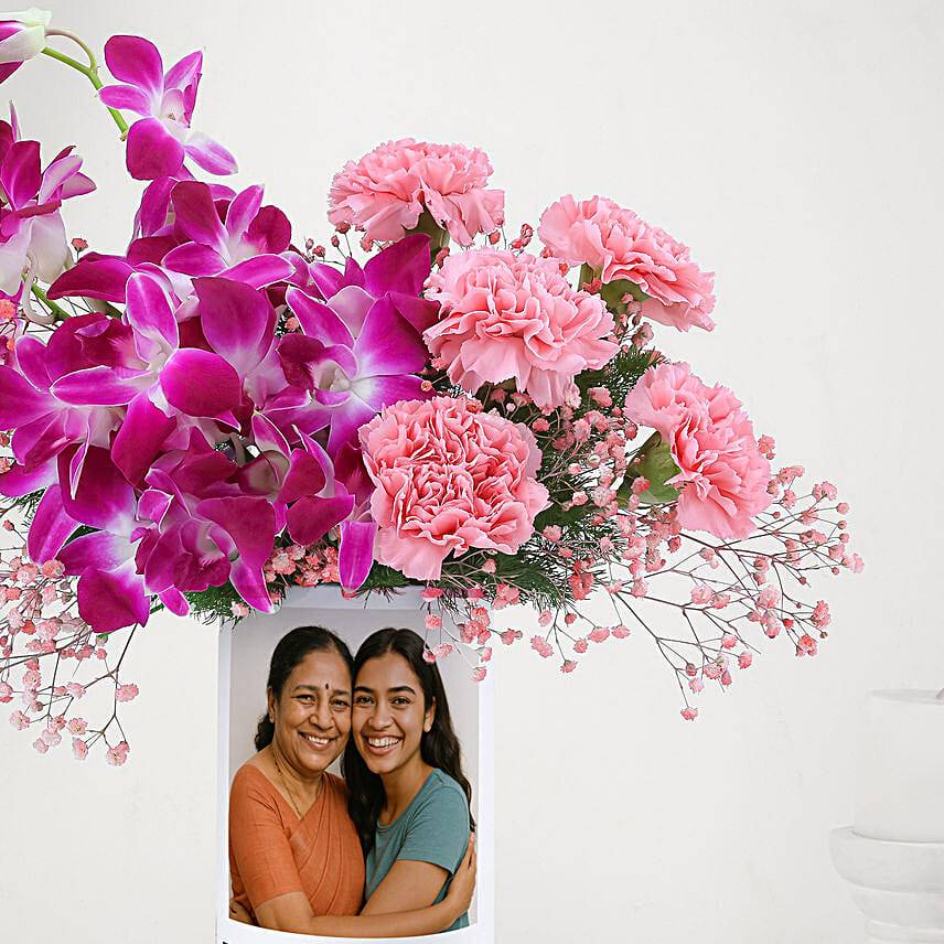 The Blooming Orchids Embrace