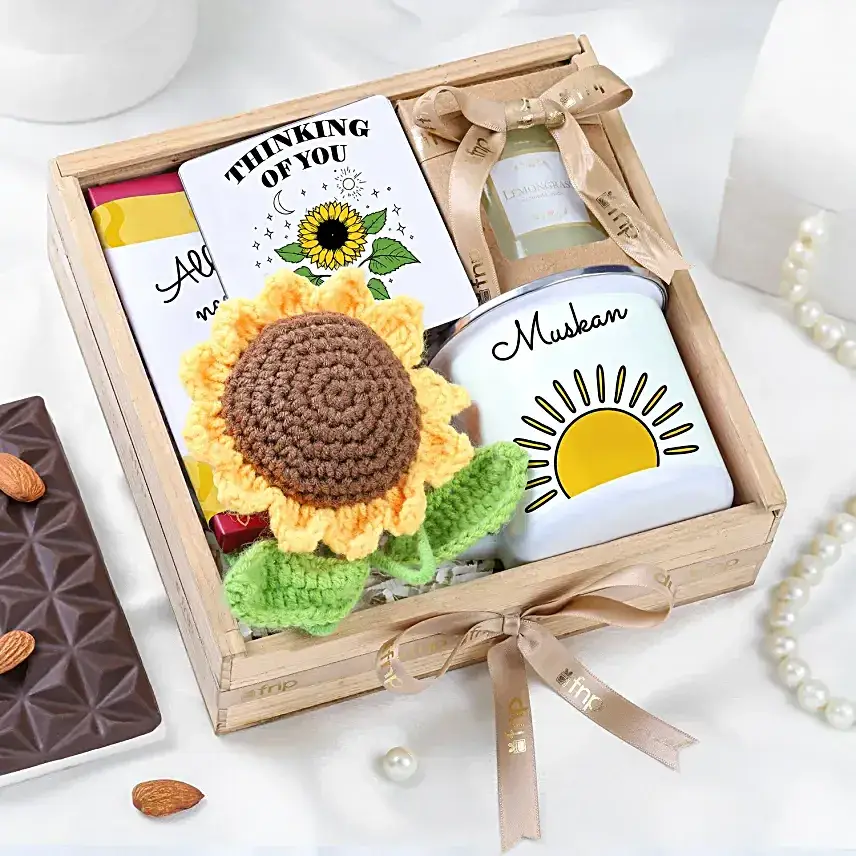 The Cosy Sunflower Box