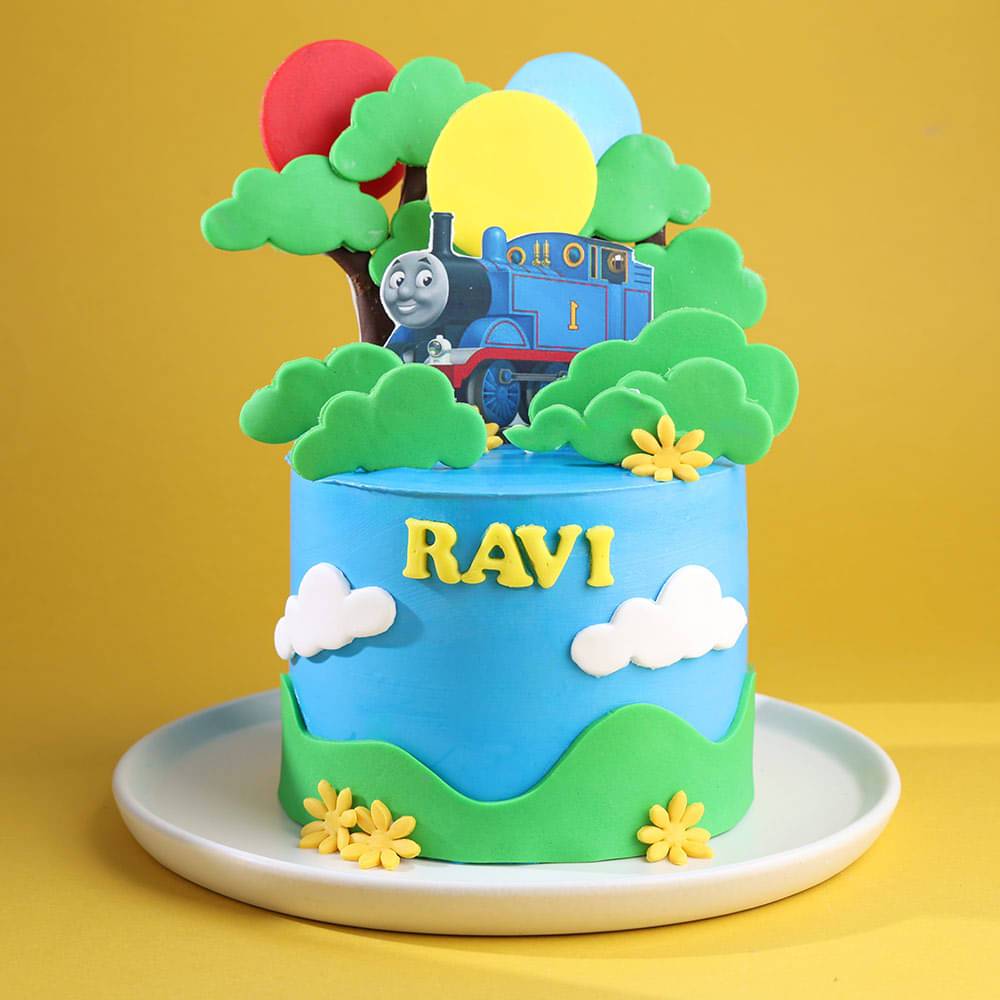 Thomas Train Celebration Cake