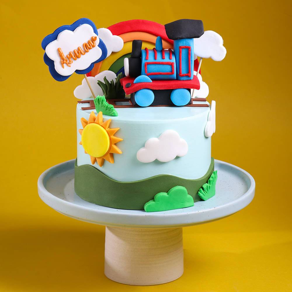 Thomas Train Happy Ride Cake