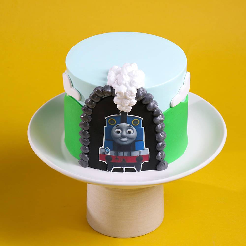 Thomas Train Joyride Cake