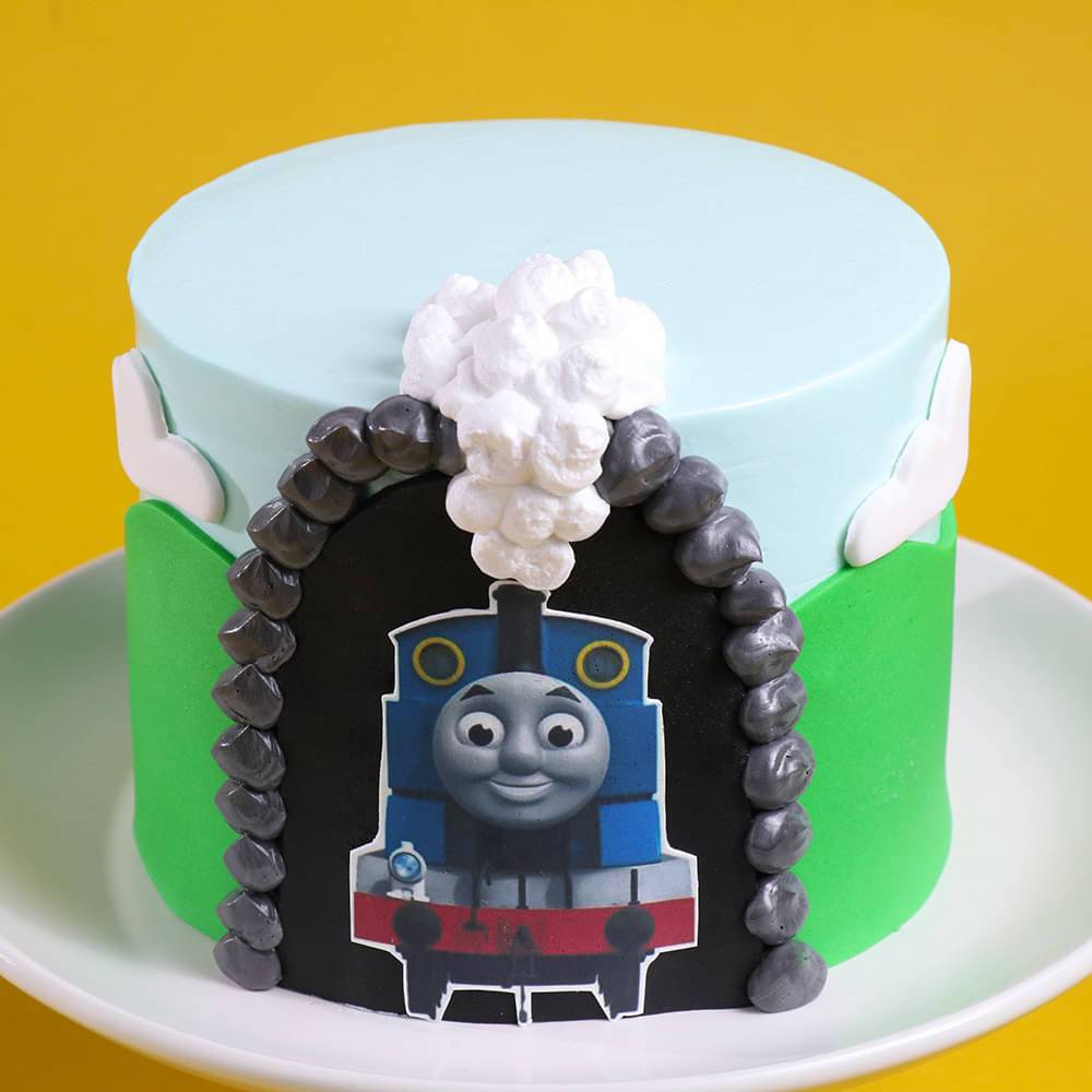 Thomas Train Joyride Cake