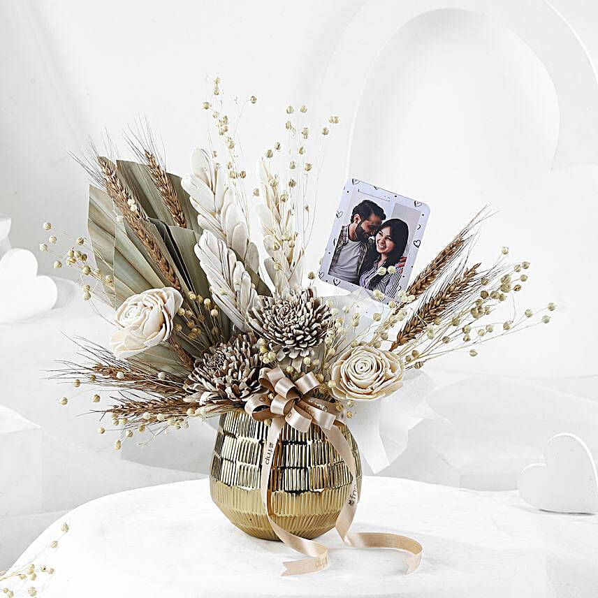 Timeless Love Dried Flower Keepsake