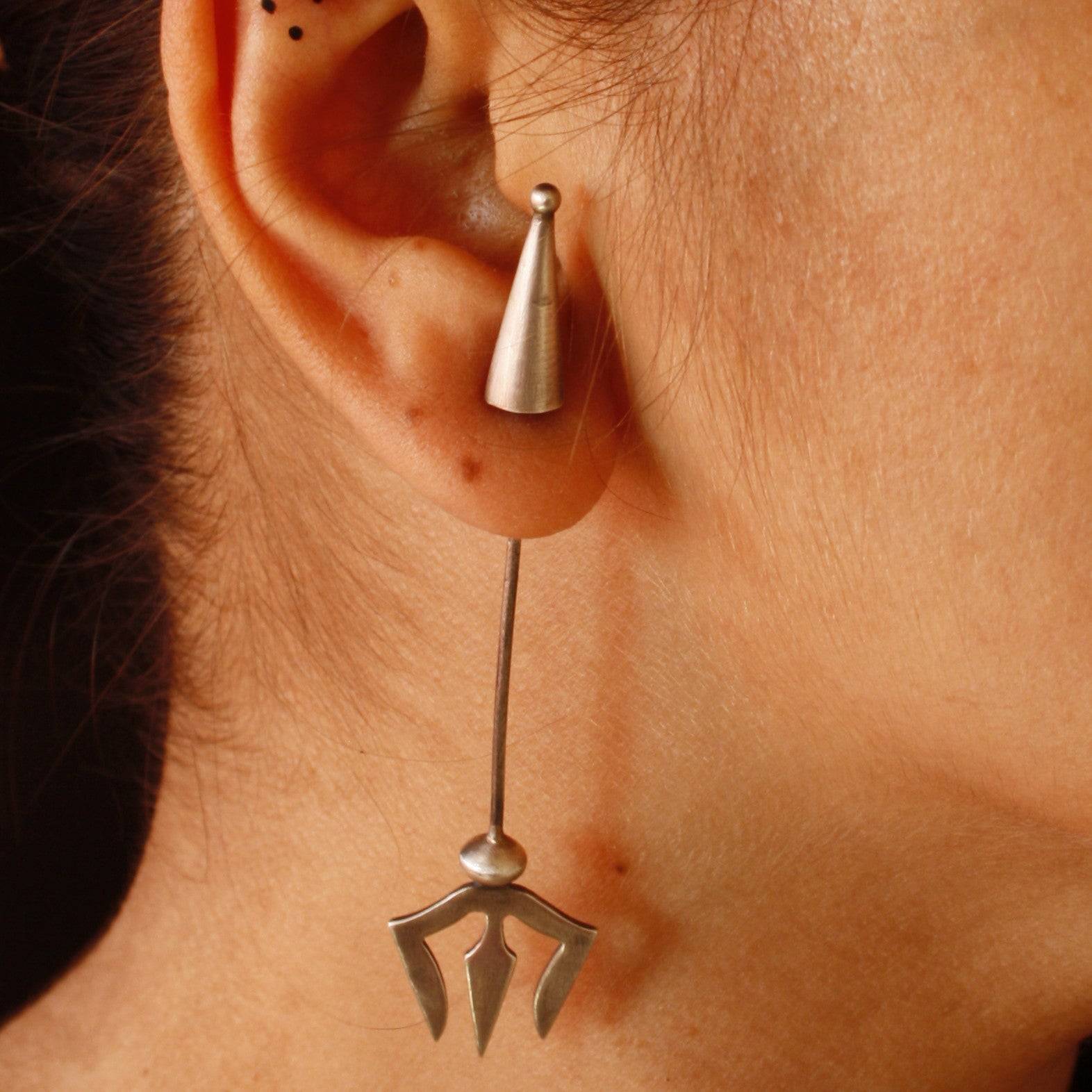 Trishul Earrings