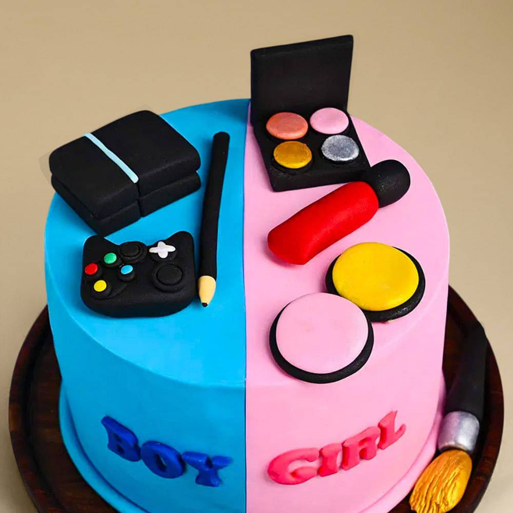 Twin Stars Celebration Cake