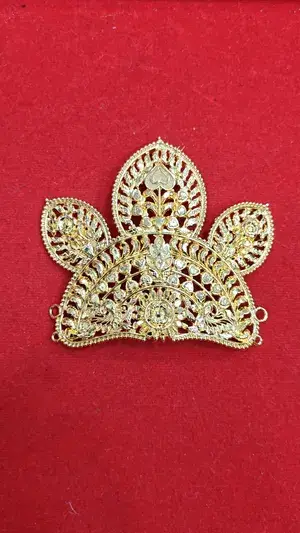 beautiful handmade ram lala mukut diameter 7 cms Buy @ ₹599