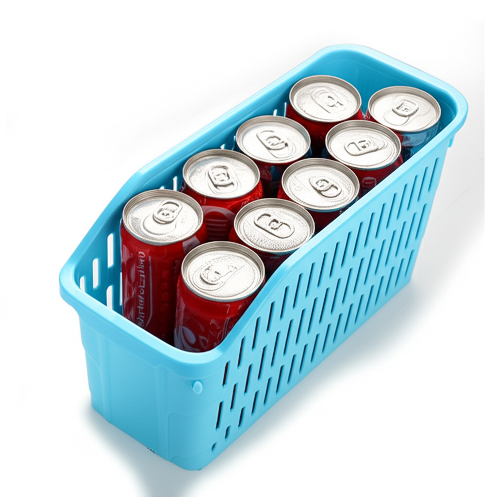 Navya Multipurpose Storage Basket – 4000ml Plastic Organizer Basket for Kitchen & Home Use (Random color-Pack of 3) Buy @ ₹399