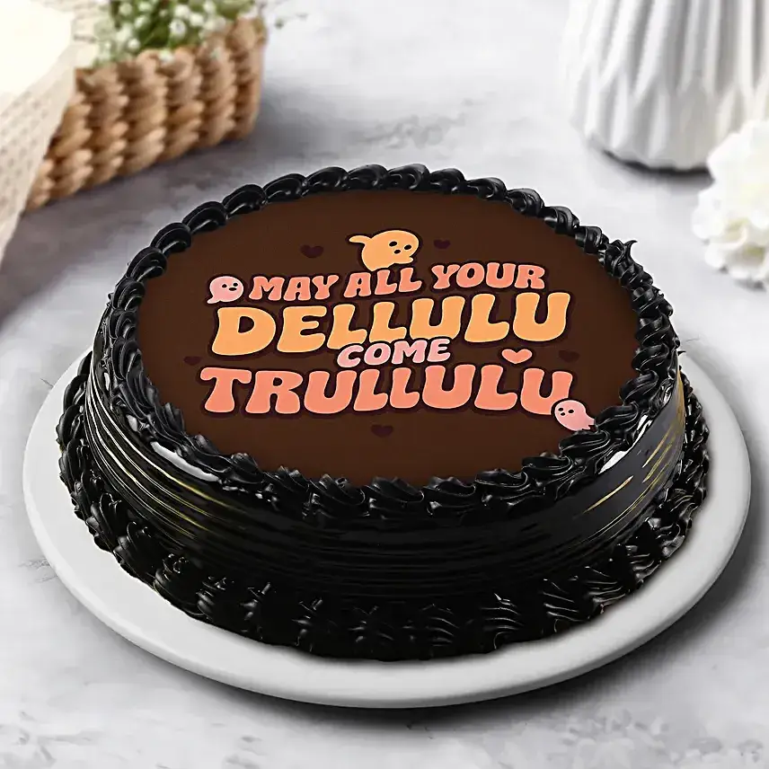 Velvet Truffle Eggless Treat: 500 g