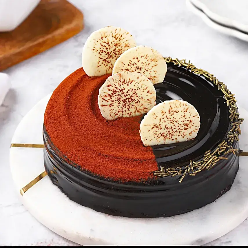 Velvety Chocolate Truffle Cake- 500 Gm