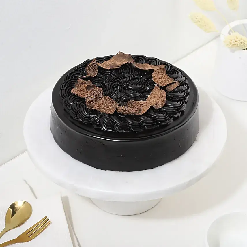 Velvety Sugar Free Truffle Cake