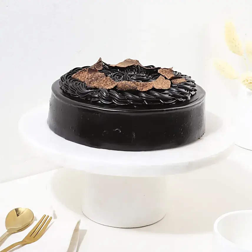 Velvety Sugar Free Truffle Cake