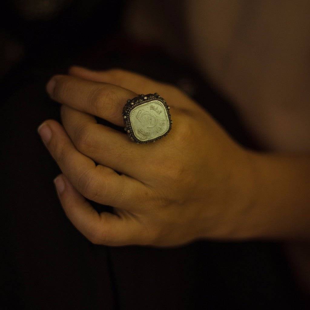 Vintage Coin Ring