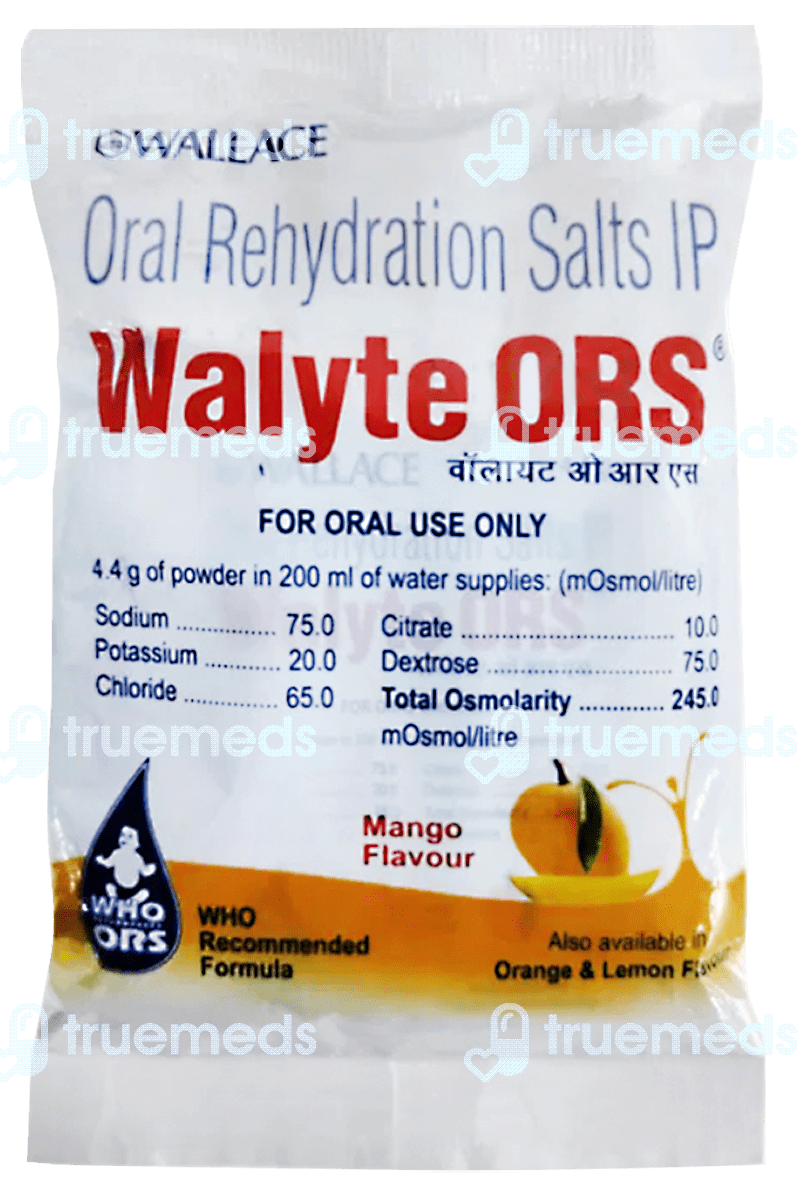 Walyte Ors Mango Flavour 4.4gm Pack Of 5 Sachets