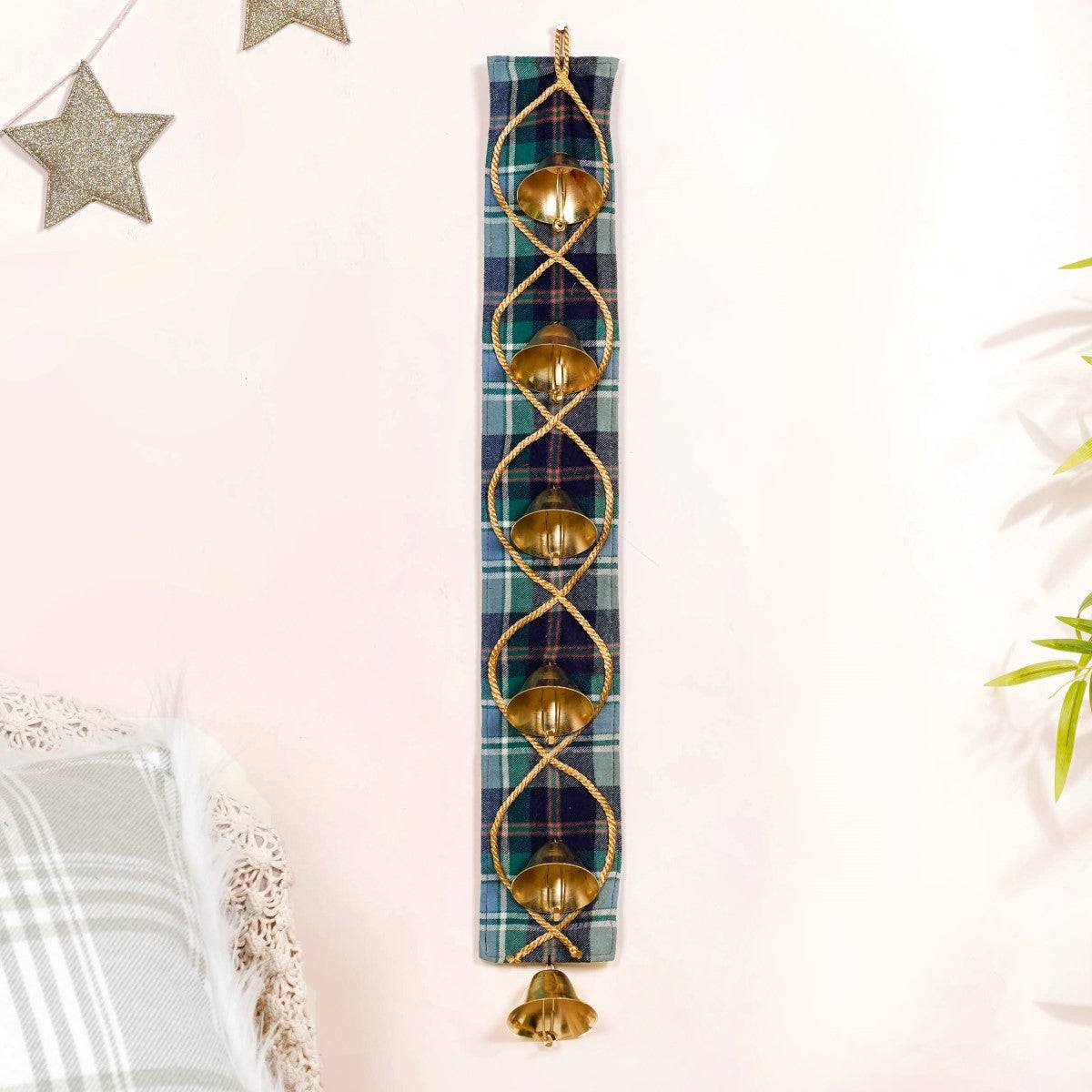 Christmas Wall Hanging With Bells