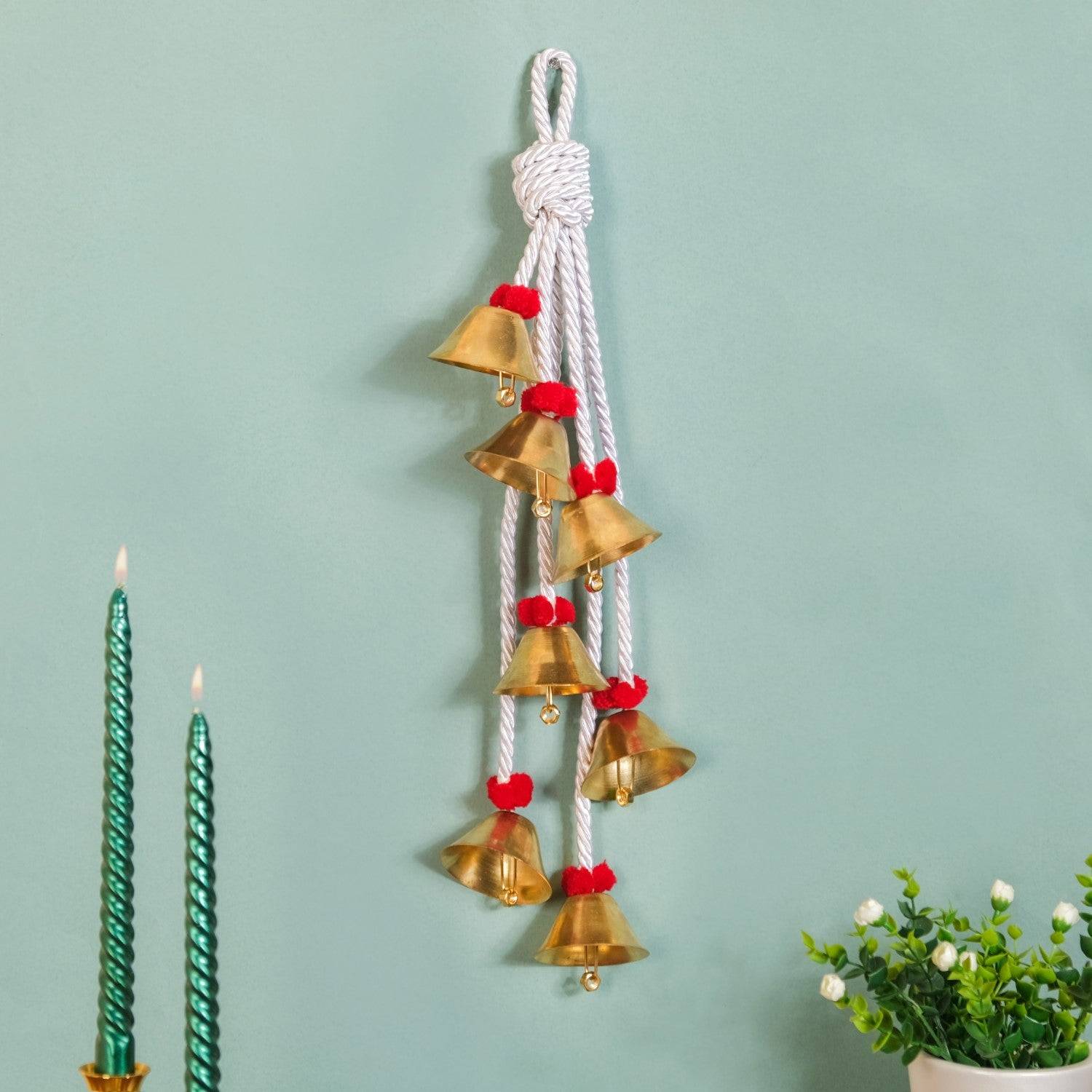 Seven Bells Festive Wall Hanging