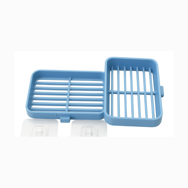 Wall Mounted Soap Holder – Self Adhesive Bathroom Soap Dish, No Drilling (Pack of 1) Buy @ ₹49