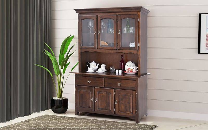 Royaloak Miami American Wooden Crockery Unit 3dr