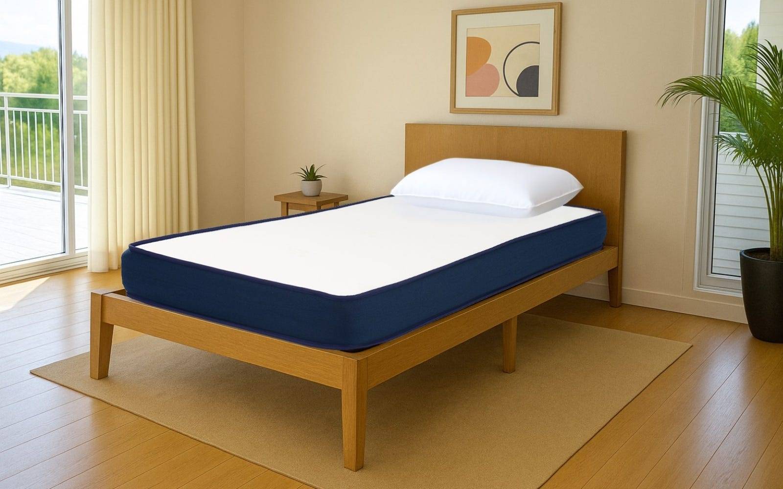 Royaloak Italian Ortho Memory Foam Single Size Mattress (8 Inch)