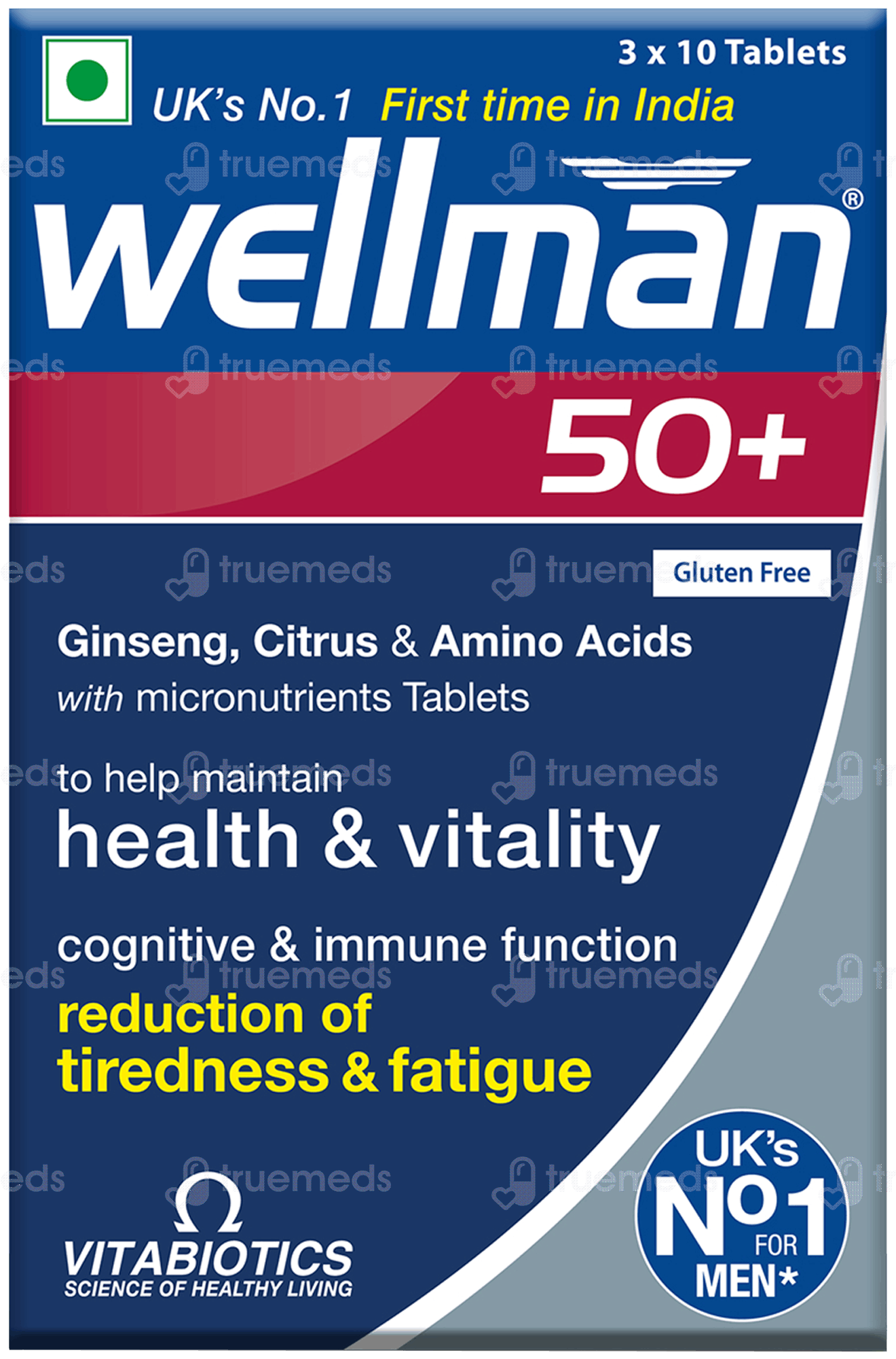 Welllman Buy Wellman 50+ Tablet 30 in Medicines | Best Health & Beauty on Plumint