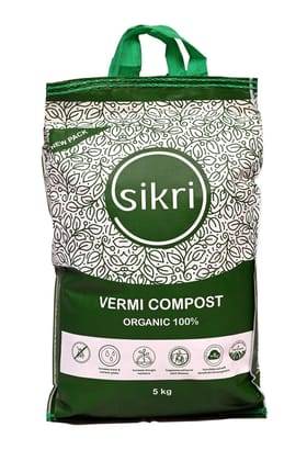 (5kg) Sikri Organic Vermicompost for plants growth