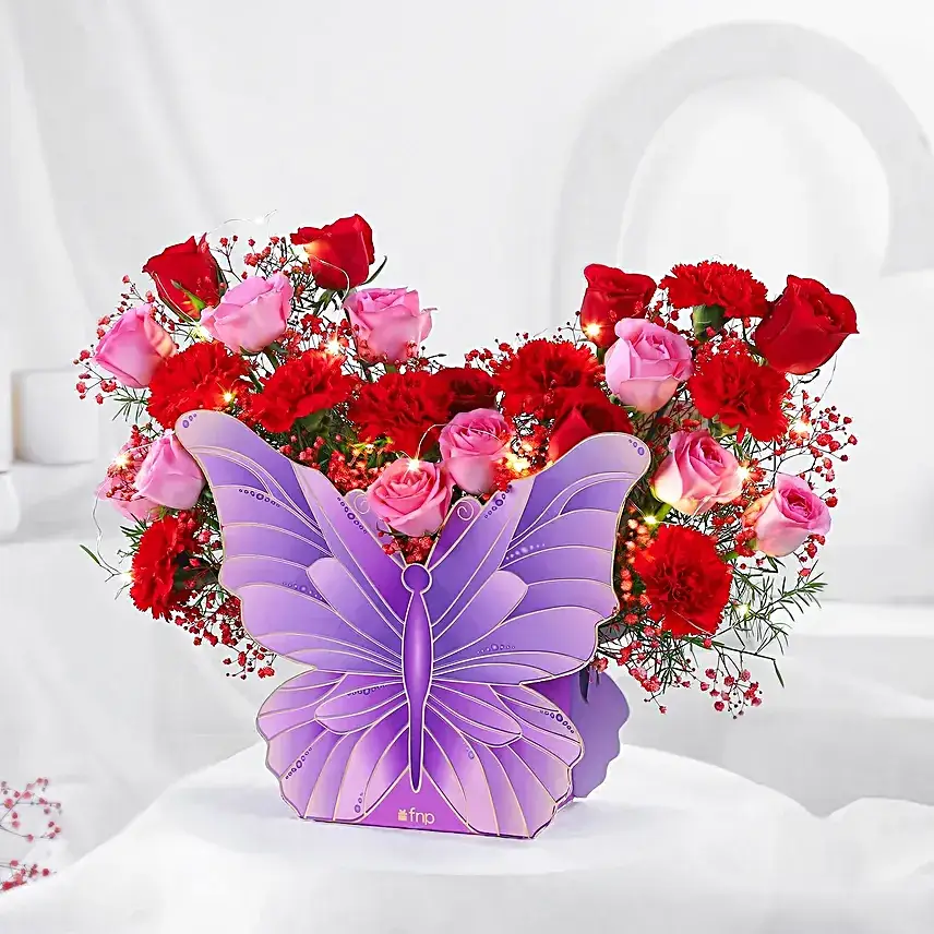 Wings of Rosy Love