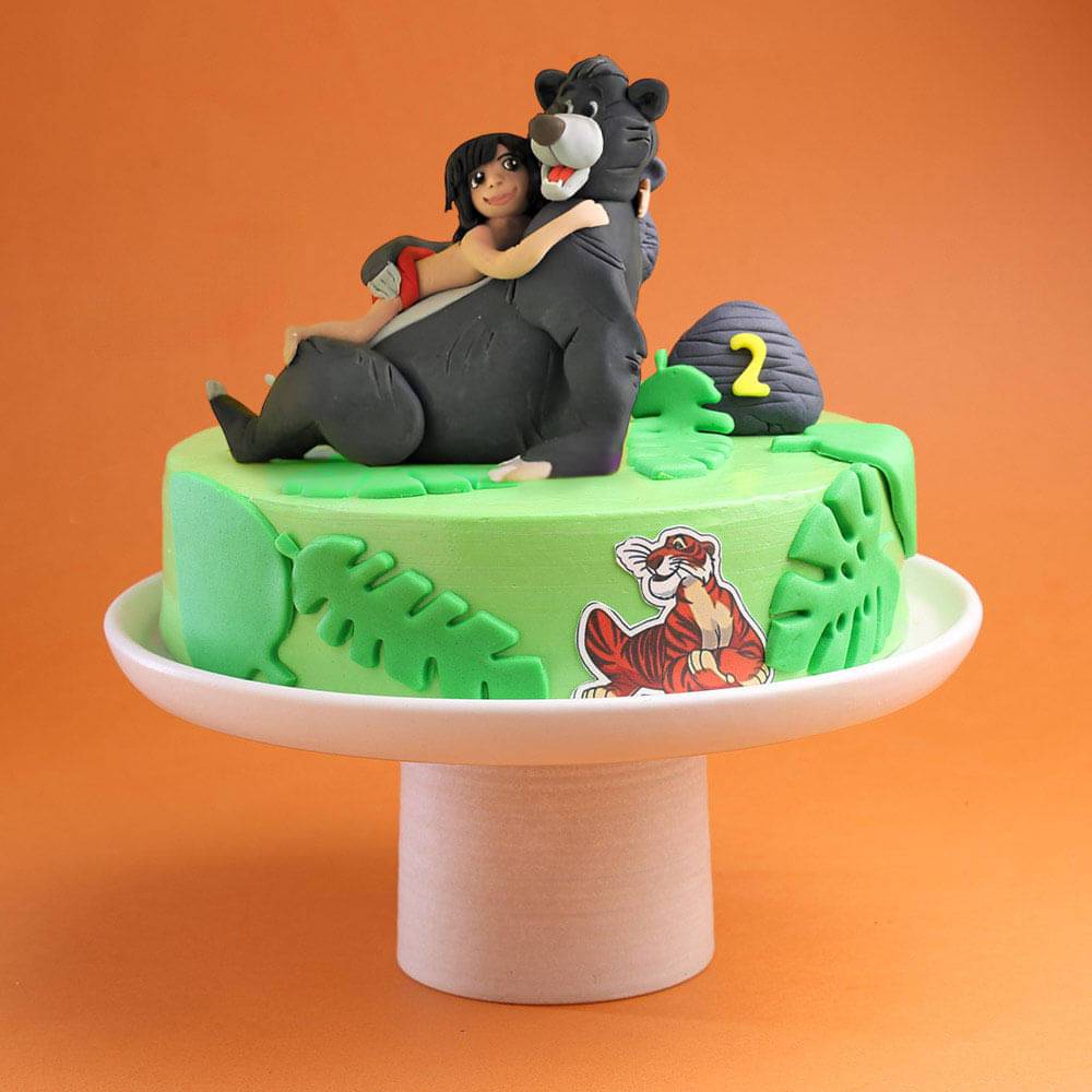 Mowgli N Friends Celebration Cake