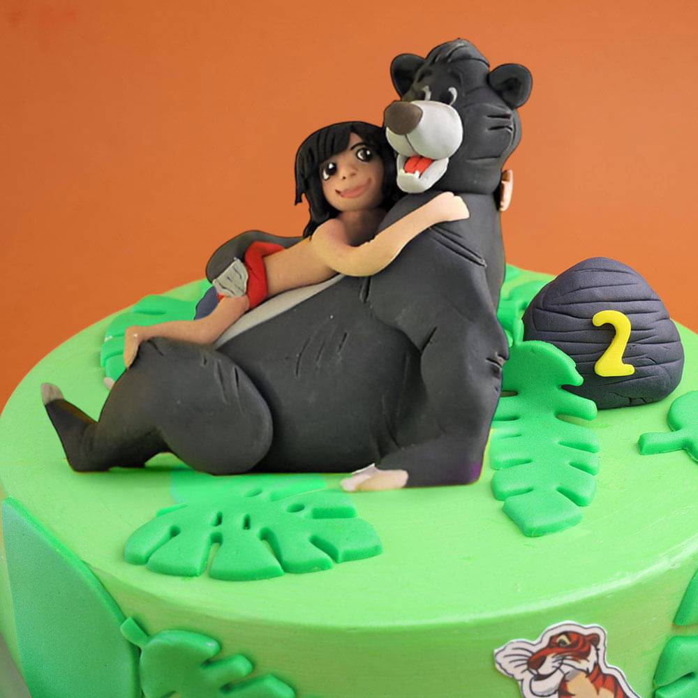 Mowgli N Friends Celebration Cake