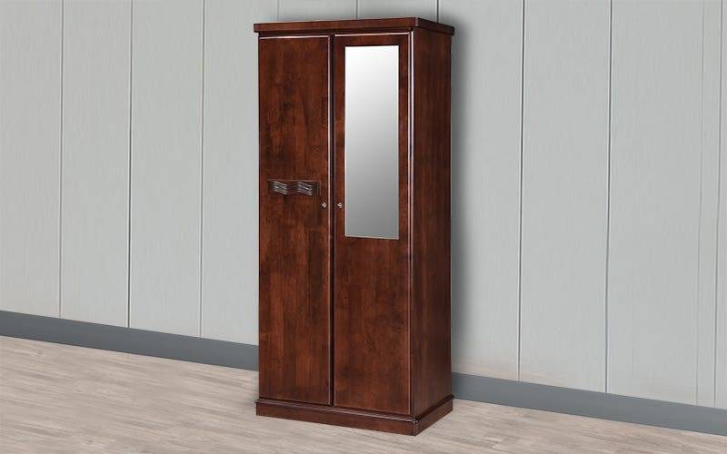 Royaloak Texas American Wooden Wardrobe 2 Door