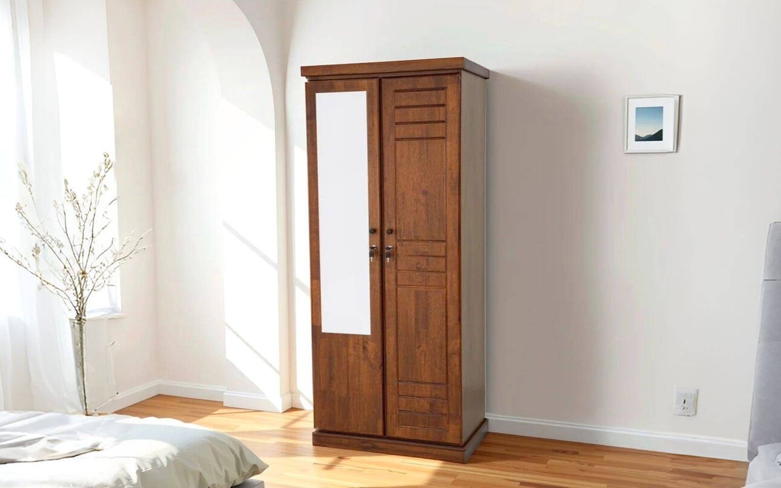 Royaloak New York American Wooden Wardrobe 2 Door