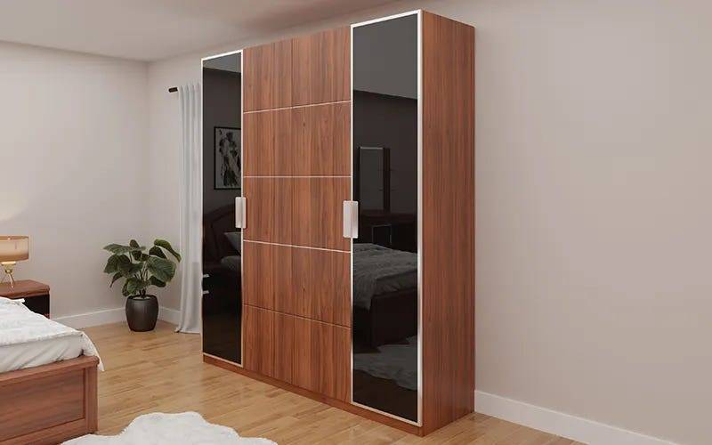 Royaloak Naples Italian Wardrobe 4 Door