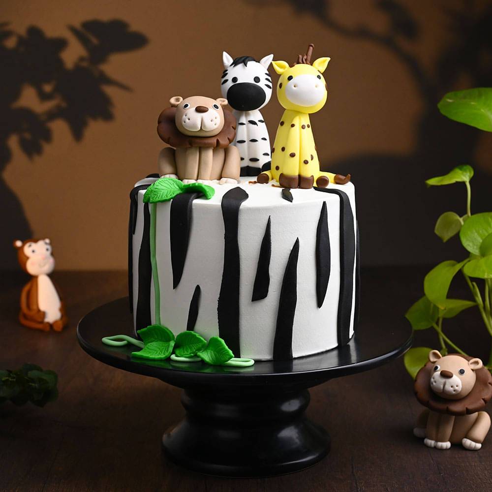 Zoo Party Cake