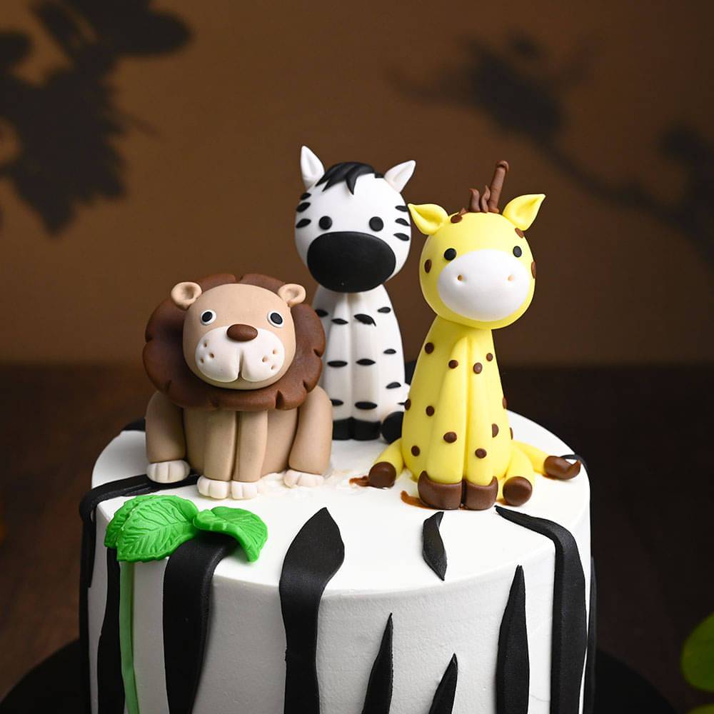 Zoo Party Cake