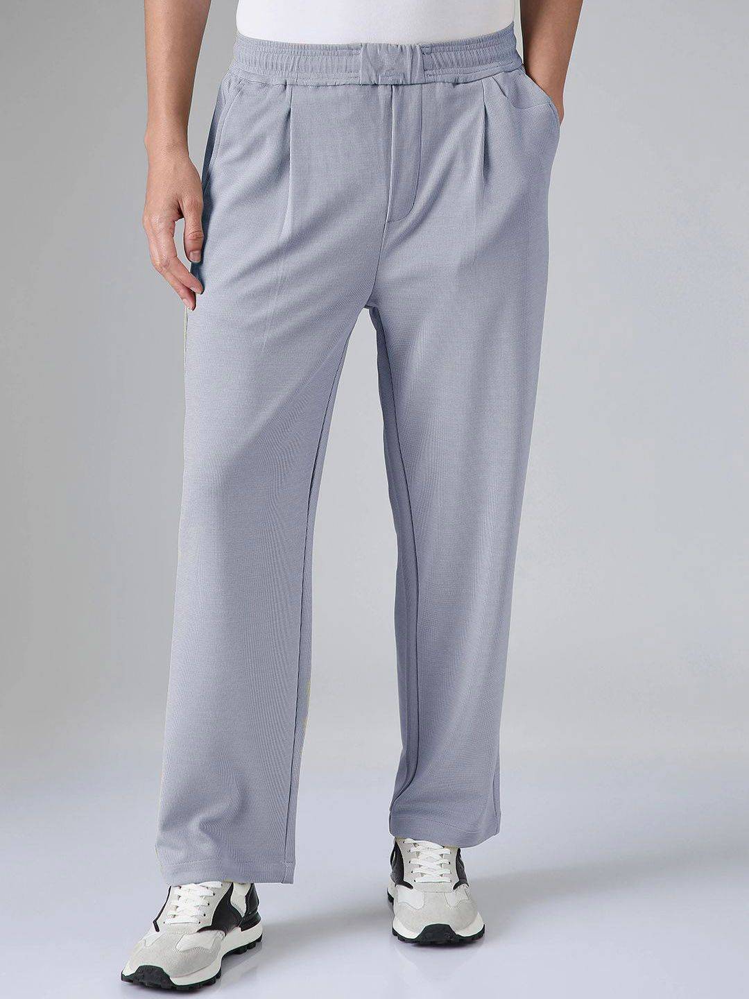 Kotty Men Relaxed Straight Leg Easy Wash Trousers