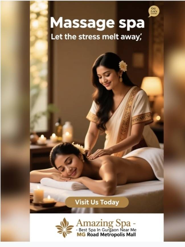 Amazing Spa -Best Spa In Gurgaon Near Me MG Road Metropolis Mall 