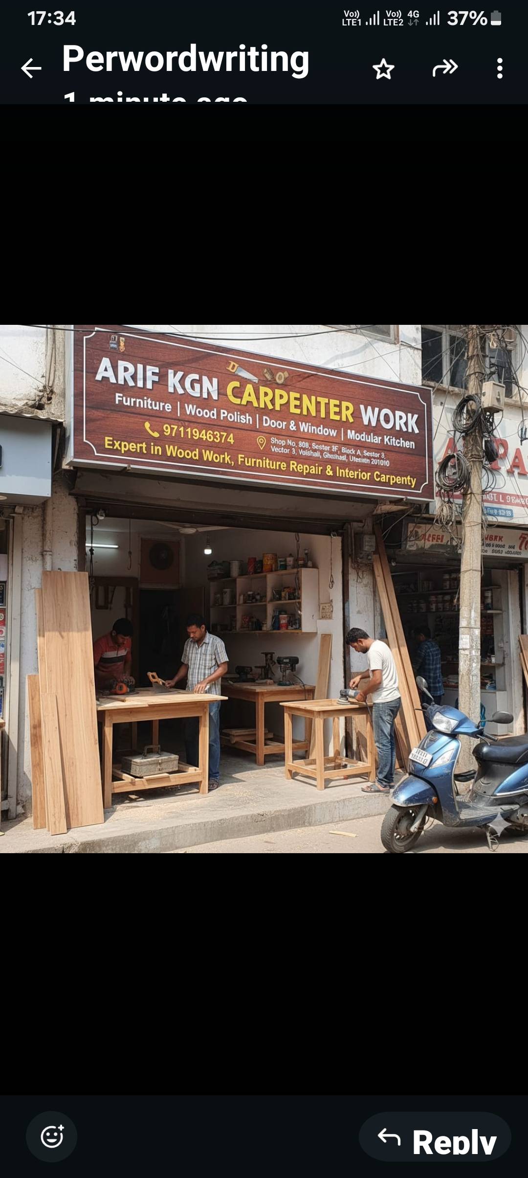 Arif Kgn Carpenter Work