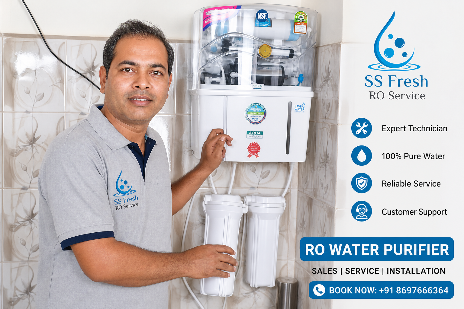 SS Fresh - Water Purifier & RO Repair Service