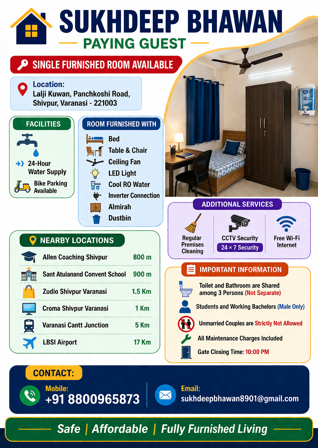 Sukhdeep Bhawan Paying Guest 